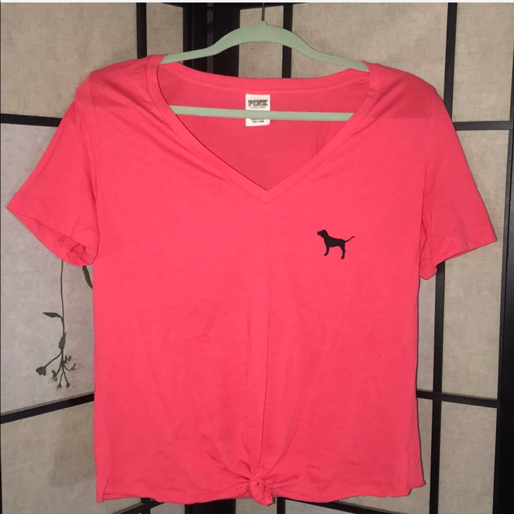 PINK V neck